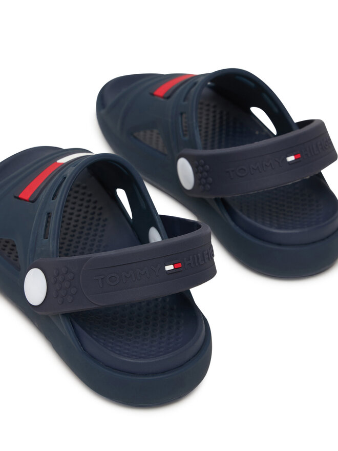 Tommy Hilfiger Sandalen Tommy Hilfiger T3XF-34401-0083 Dunkelblau