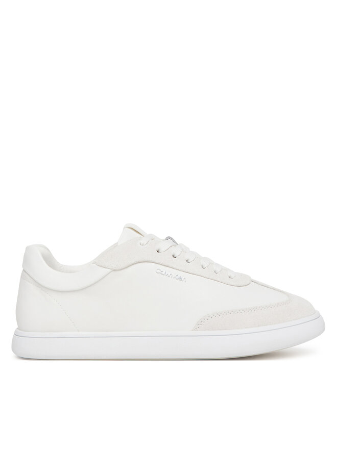 Calvin Klein Sneakers Calvin Klein Cupsole Lace Up - Lth Sue Mix HW0HW02435 Weiß