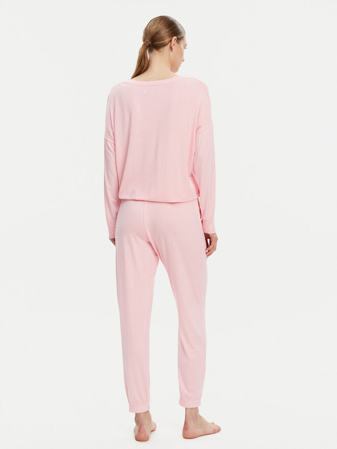 DKNY DKNY Pižama YI90044 Rožinė Regular Fit