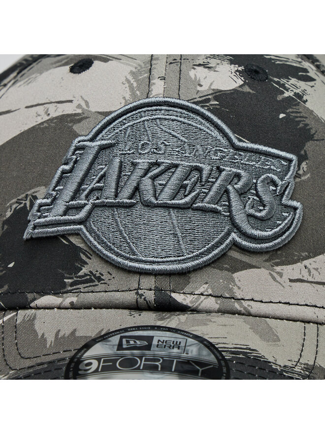 New Era Бейсболка New Era Painted Aop 940 Lakers 60364483 Сірий