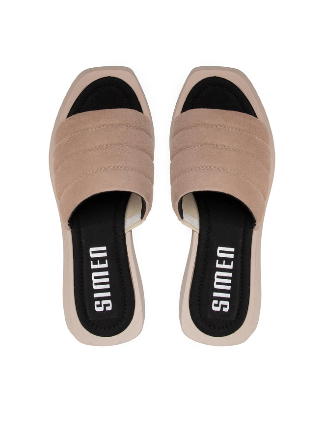 Pantoletten Simen 5039A Beige | eschuhe.de