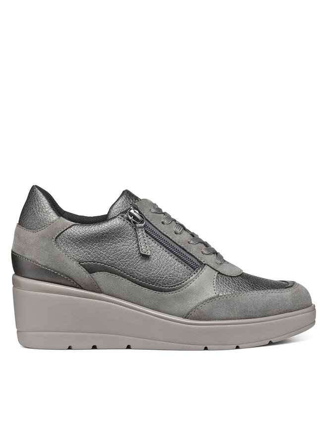 Geox Tenisice Geox D Ilde D46RAA 02N22 C9002 Siva