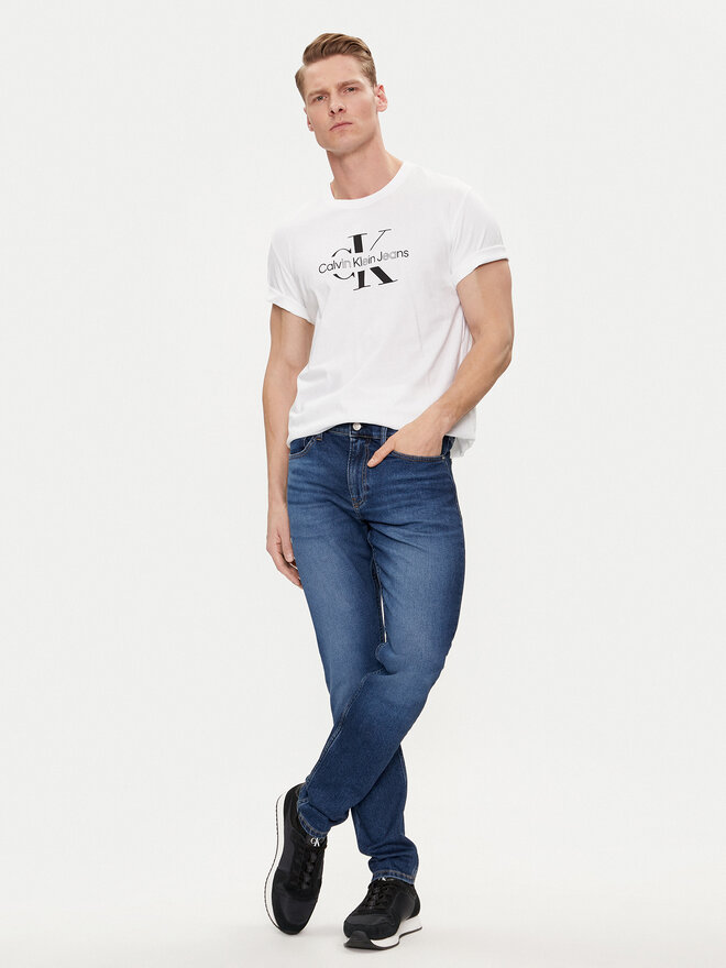 Calvin Klein Jeans Calvin Klein Jeans Camiseta Distrupted J30J325190 Blanco Regular Fit