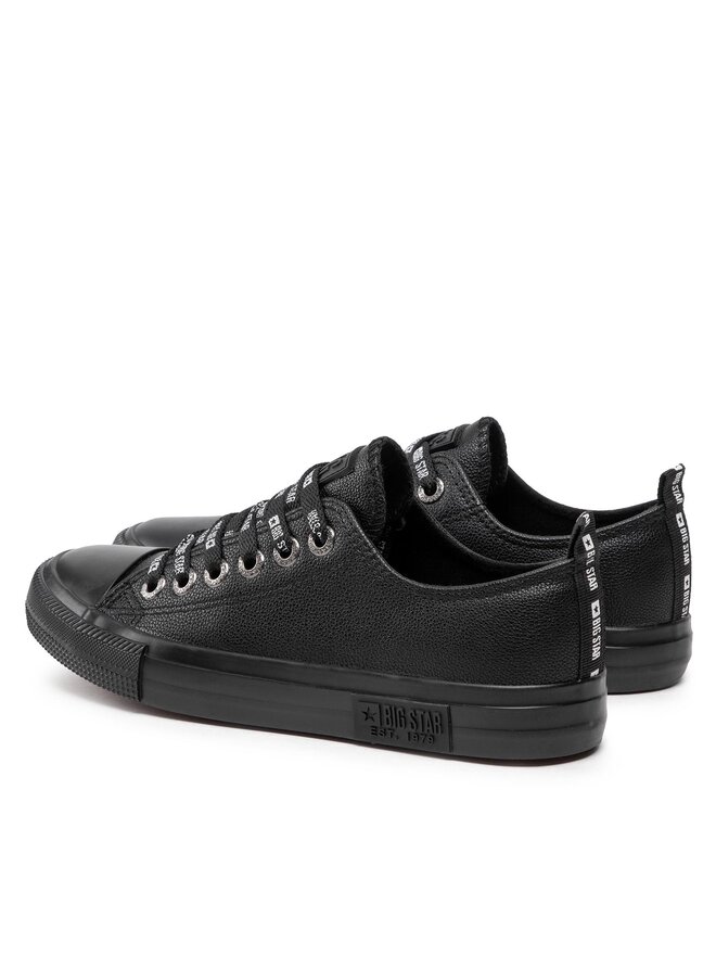 Big Star Shoes Plátěnky Big Star Shoes KK274106 Černá