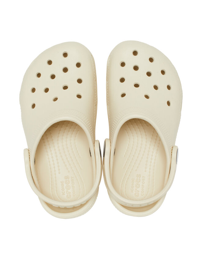 Crocs Шльопанці Crocs Classic Kids Clog T 206990 Бежевий