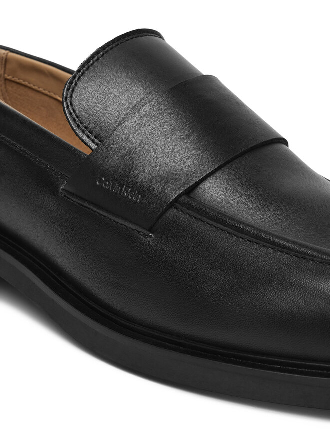 Calvin Klein Īsi apavi Calvin Klein SQ RUBBER LOAFER HM0HM01901 Melns