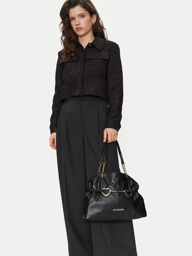 LOVE MOSCHINO Táska LOVE MOSCHINO JC4033PP1MLB0000 Fekete