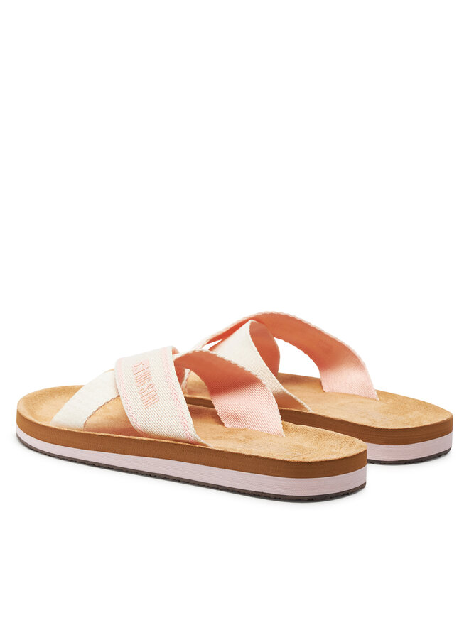 Big Star Shoes Klapki Big Star Shoes NN274A057 Beżowy