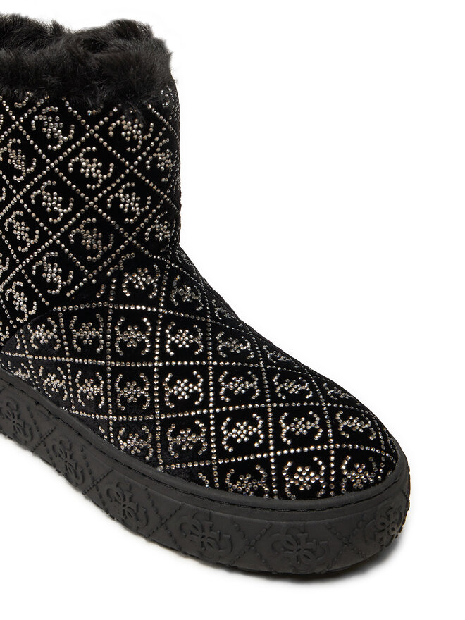 Guess Śniegowce Guess Unitie FLFUTI FAM10 Czarny