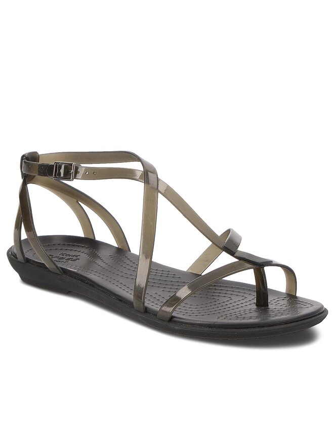 Sanda y Crocs Isabella Gladiator Sandal W 204914 Czarny eobuwie .pl