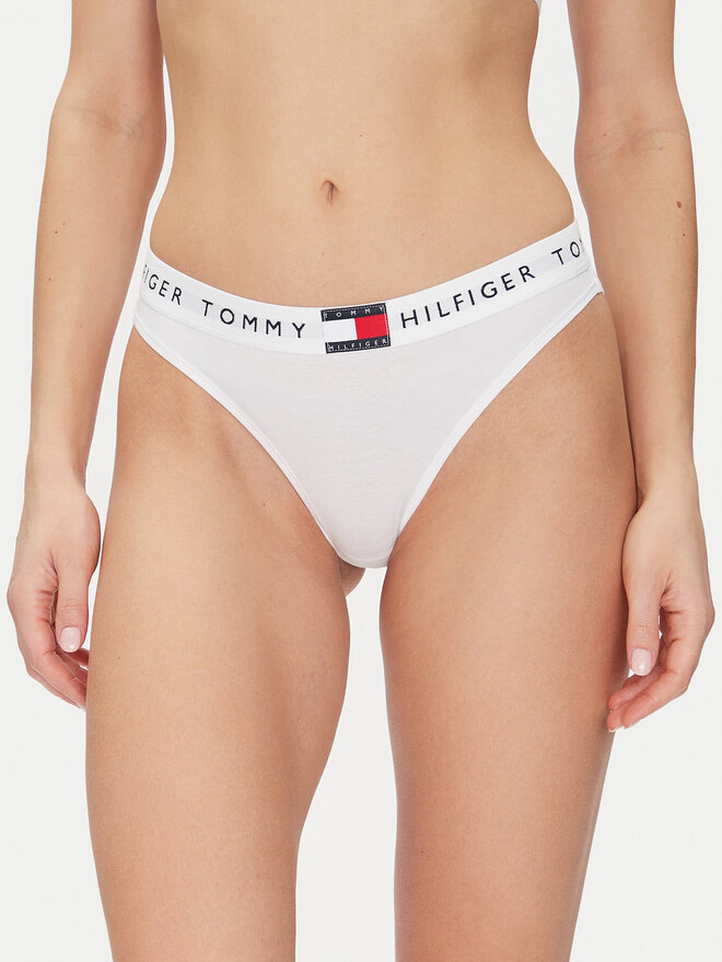 Tommy Hilfiger Tommy Hilfiger Σλιπ κλασικά UW0UW06038 Λευκό