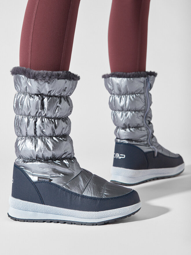 CMP Stivali da neve CMP Holse Wmn Snow Boot Wp 39Q4996 Argento