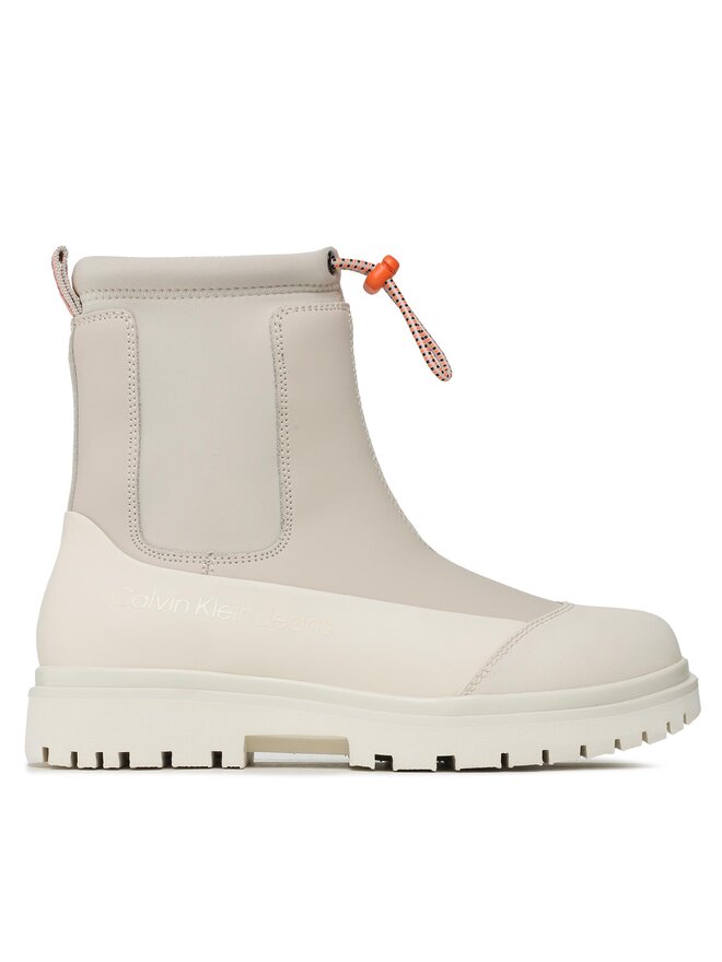 Calvin Klein Jeans Botines Calvin Klein Jeans Chunky Combat Chelsea Boot Rub YW0YW01065 Beis