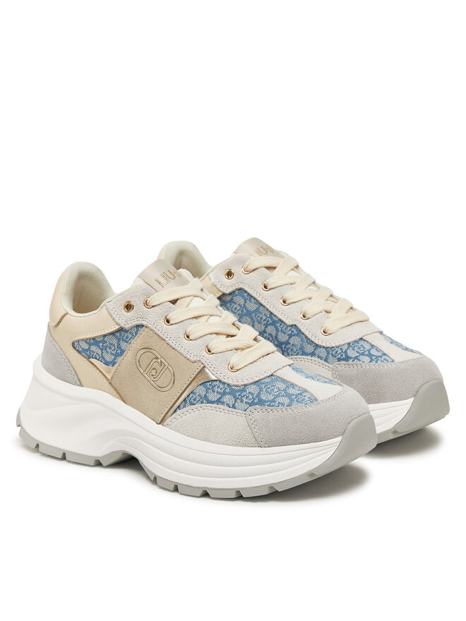 Liu Jo Sneakersy Liu Jo Eva 02 BA5065 PX617 Szary