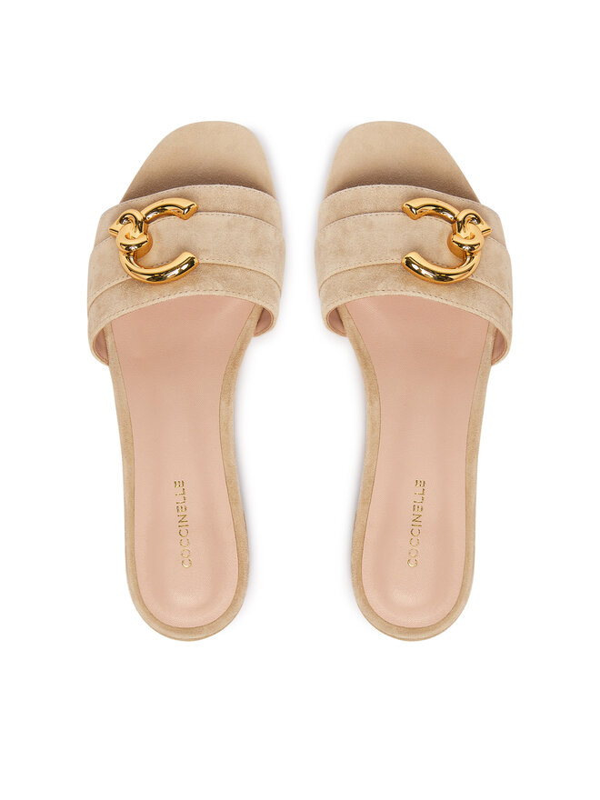Coccinelle Pantoletten Coccinelle C-Me E4 SB2 17 01 01 Beige