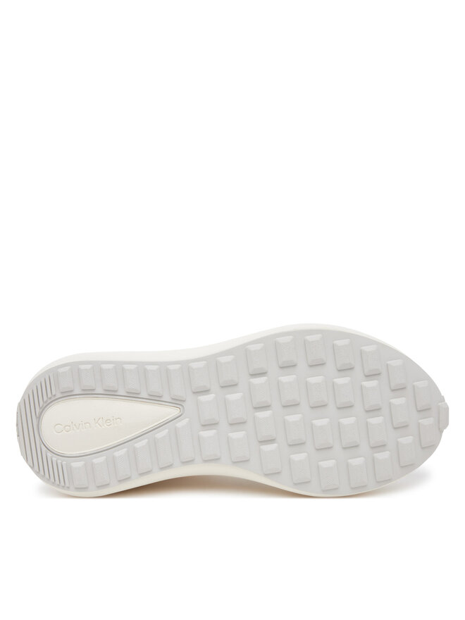 Calvin Klein Jeans Sneakersy Calvin Klein Jeans Athleisure Runner Laceup Nt YW0YW01823 Bílá