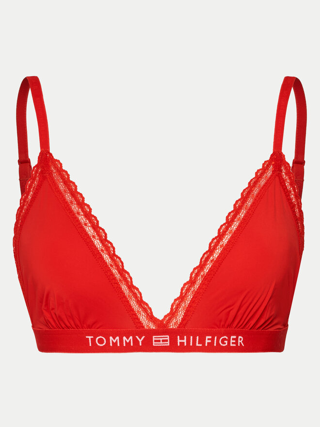 Tommy Hilfiger Tommy Hilfiger Trikotni nedrček UW0UW04242 Rdeča