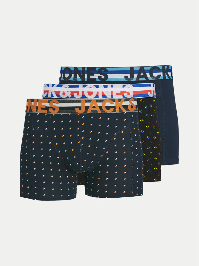 Jack&Jones Jack&Jones Набір з 3 пар боксерів Henrik 12151351 Кольоровий