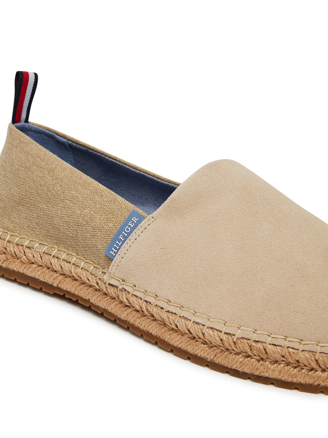 Tommy Hilfiger Espadrilles Tommy Hilfiger Hilfiger Flex Mix Espadrille FM0FM05497 Beige