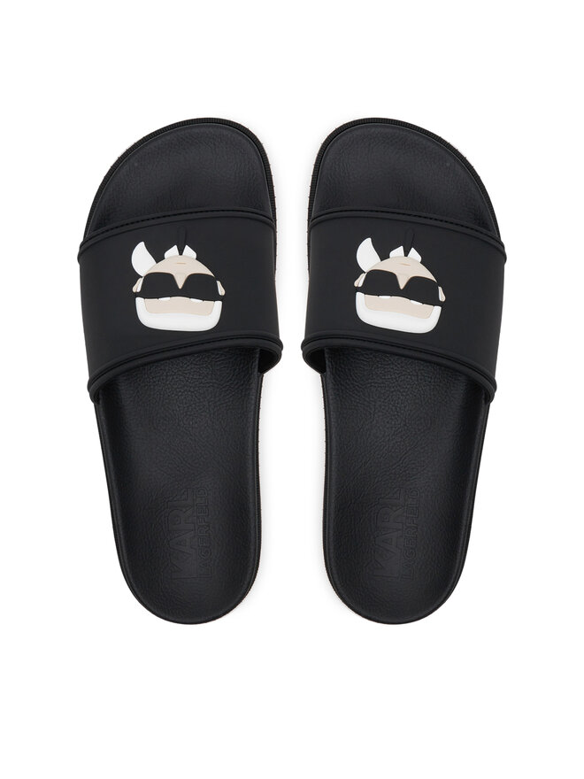 KARL LAGERFELD Şlapi KARL LAGERFELD Kondo Tred KL70905 Negru