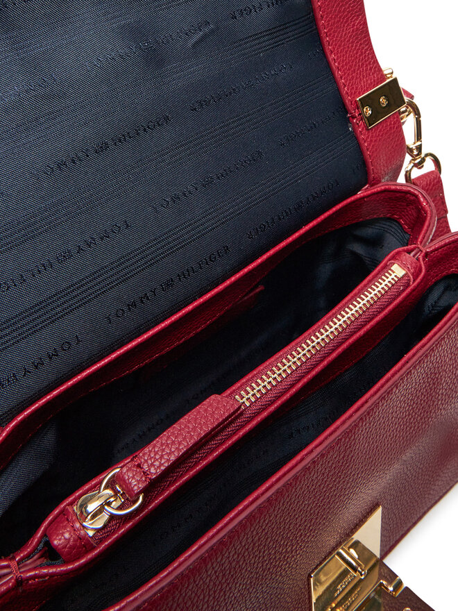Tommy Hilfiger Τσάντα Tommy Hilfiger Th Her Med Crossover AW0AW17216 Κόκκινο
