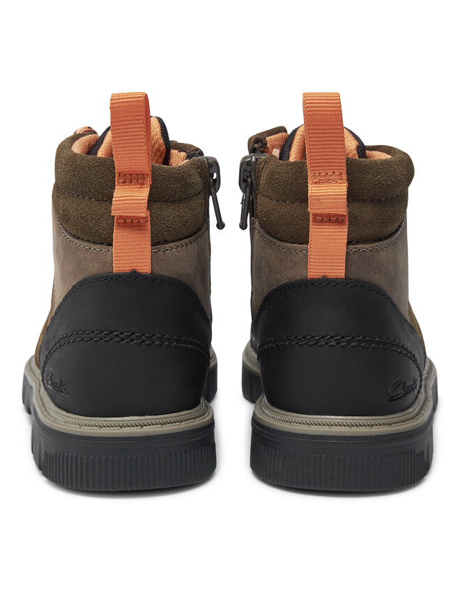 Clarks Черевики Clarks Lorcam Hike O. 26178387 Хакі