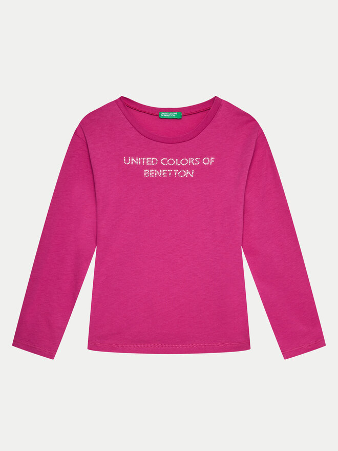 United Colors Of Benetton United Colors Of Benetton Футболка 3I1XC10JS Рожевий Regular Fit