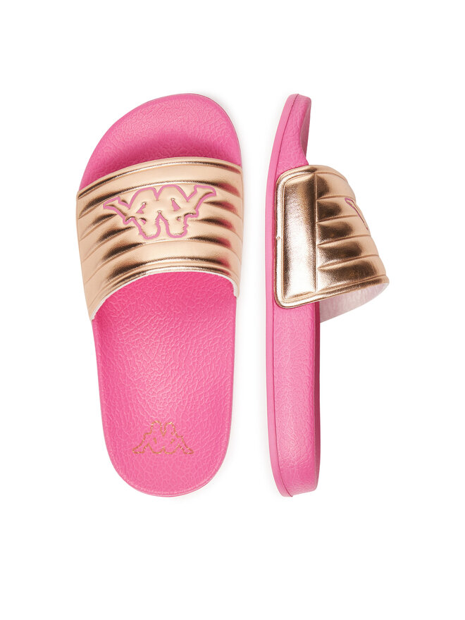 Kappa Pantoletten Kappa CEO-SS24-K2 Goldfarben