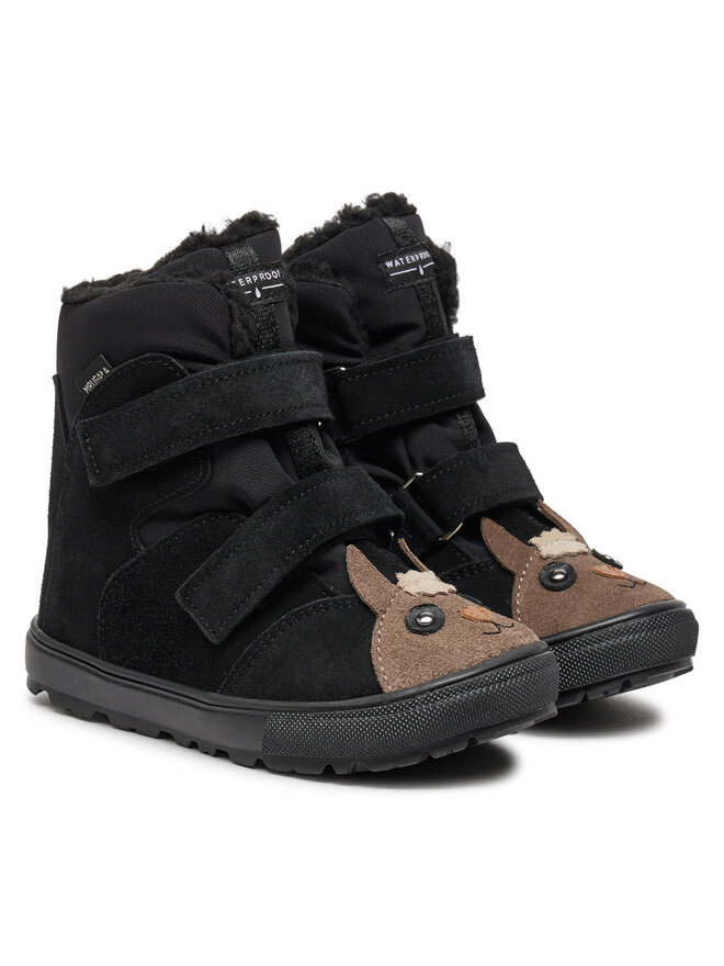 Mrugała Schneeschuhe Mrugała MALI 7251/4-99 Schwarz