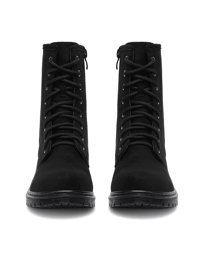 DeeZee Botines planos DeeZee 1898 Negro