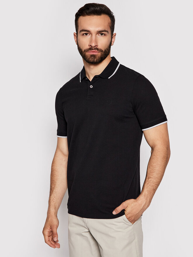 Armani Exchange Armani Exchange Poloshirt 8NZF75 Z8M5Z 1200 Schwarz Regular Fit