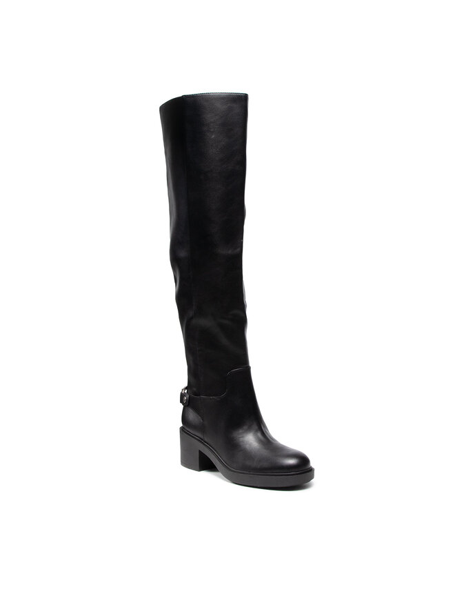 Stivali sopra il ginocchio Guess FL8RED LEA11 Nero escarpe