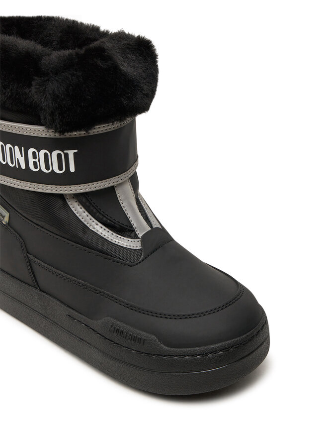 Moon Boot Snehule Moon Boot Junior Park Strap 80D3440030 Čierna