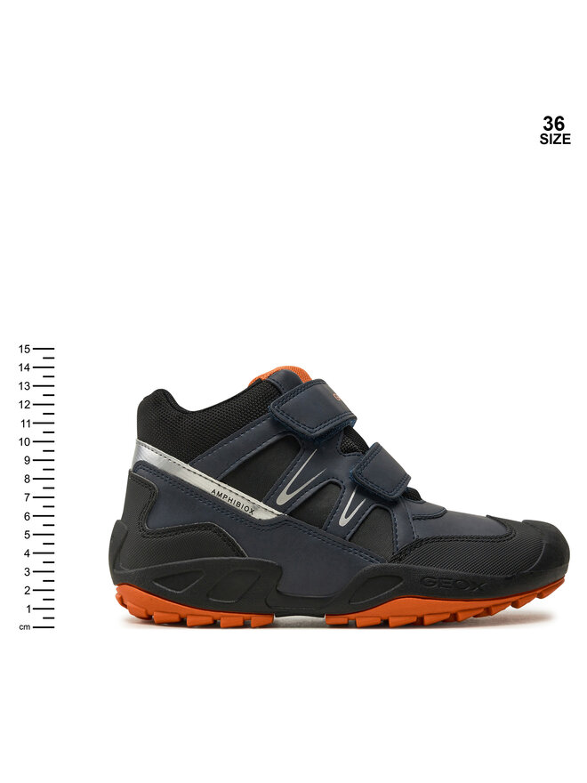 Geox Gležnjače Geox Jr New Savage B Abx J261WA 0MEFU C0659 D Tamnoplava