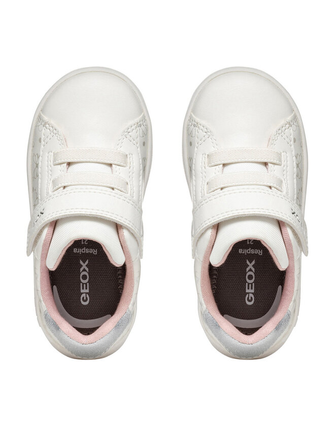 Geox Sneakersy Geox B Eclyper B455MA 0BCQD C1151 Bílá