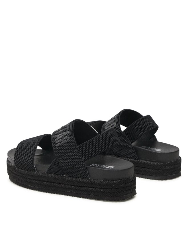 Big Star Shoes Sandały Big Star Shoes LL274856 Czarny