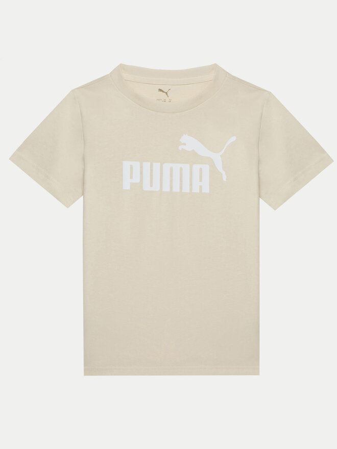 Puma Puma Marškinėliai Ess No. 1 Logo 684892 Smėlio Regular Fit
