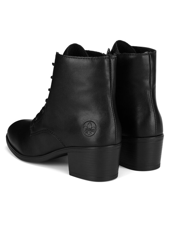 Rieker Μποτάκια Rieker 73930-00 Μαύρο