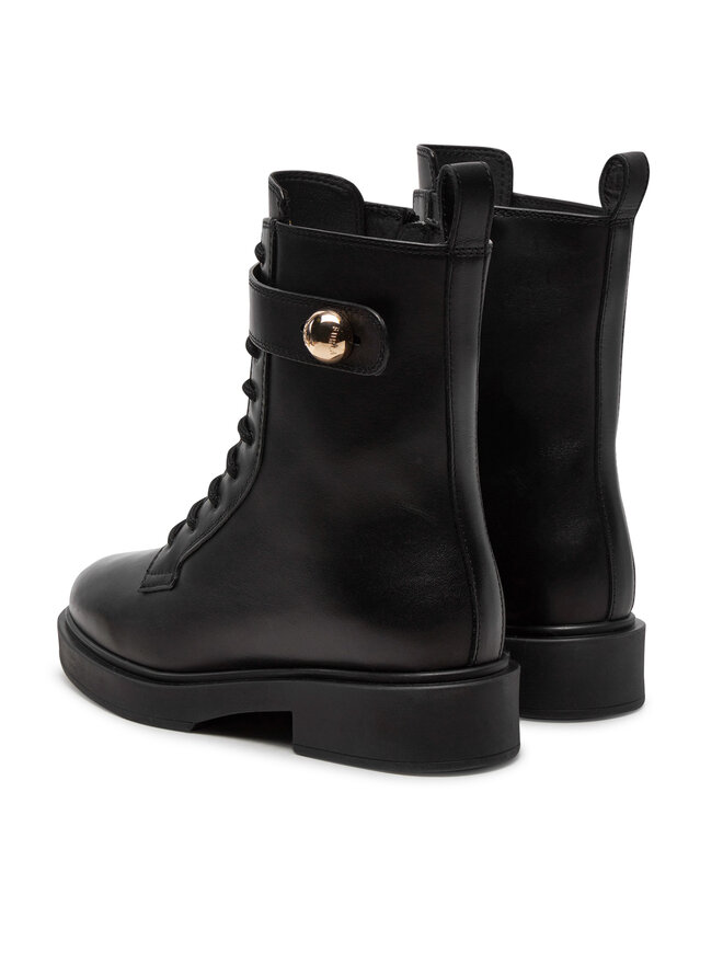 Furla Schnürschuhe Furla Sfera Army YI46SFE WU0000 O6000 Schwarz