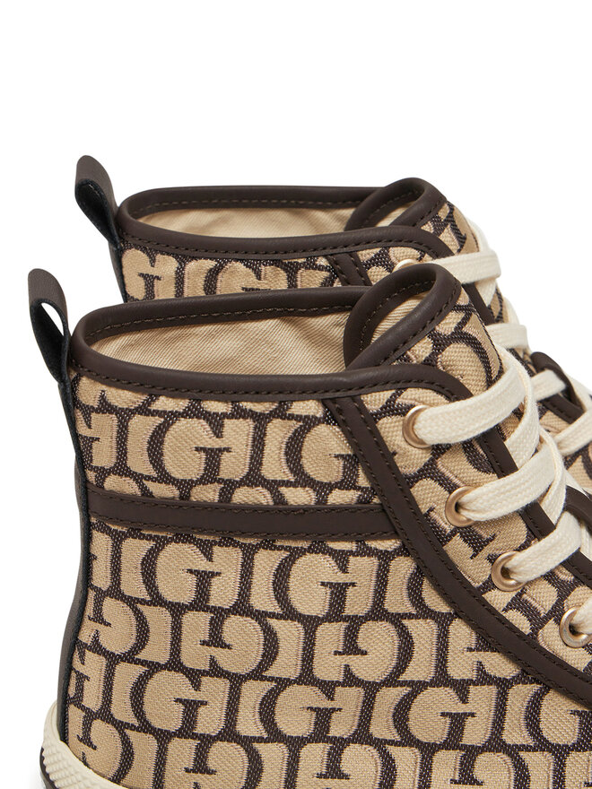 Guess Sneakersy Guess FLPCOL FAL12 Brązowy