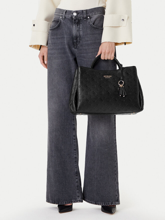 Guess Handtasche Guess Phoebe HWPD96 65070 Schwarz