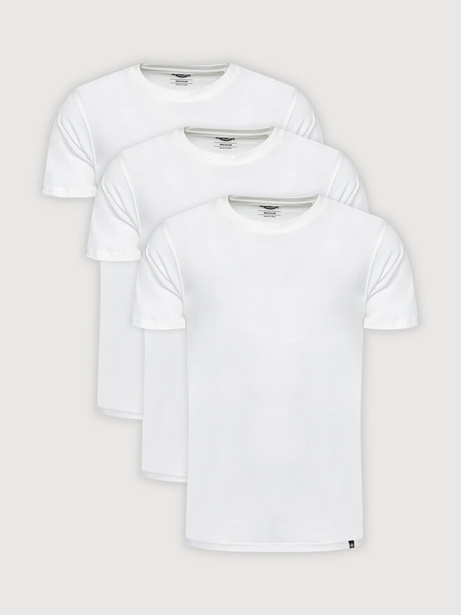 Dickies Dickies Set od 3 majice Tsht Pk DK621091WHX Bijela Regular Fit