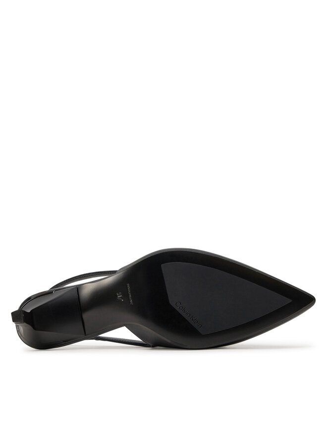 Calvin Klein Sandale Calvin Klein Slingback Pump 50 HW0HW02069 Negru