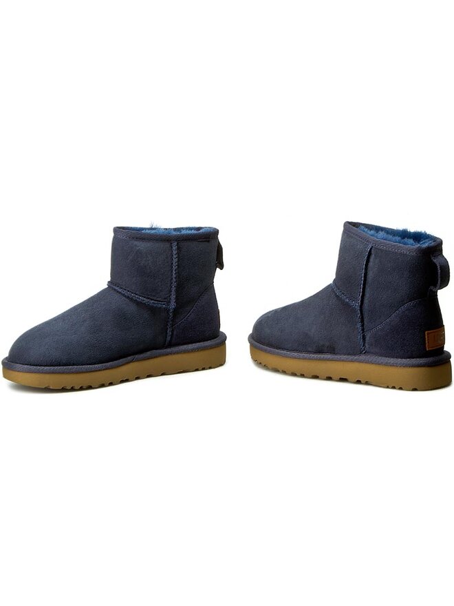 Stivali da neve Ugg W Classic Mini II 106222 Blu scuro escarpe