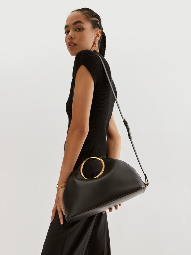 JACQUEMUS Torebka JACQUEMUS Le Calino 241BA396-3171 Czarny