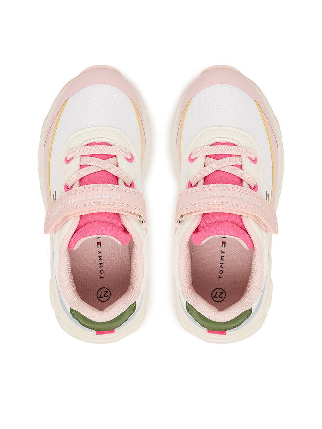 Tommy Hilfiger Sneakers Tommy Hilfiger Low Cut Lace-Up/Velcro Sneaker T1A9-35107-1861 M Bunt
