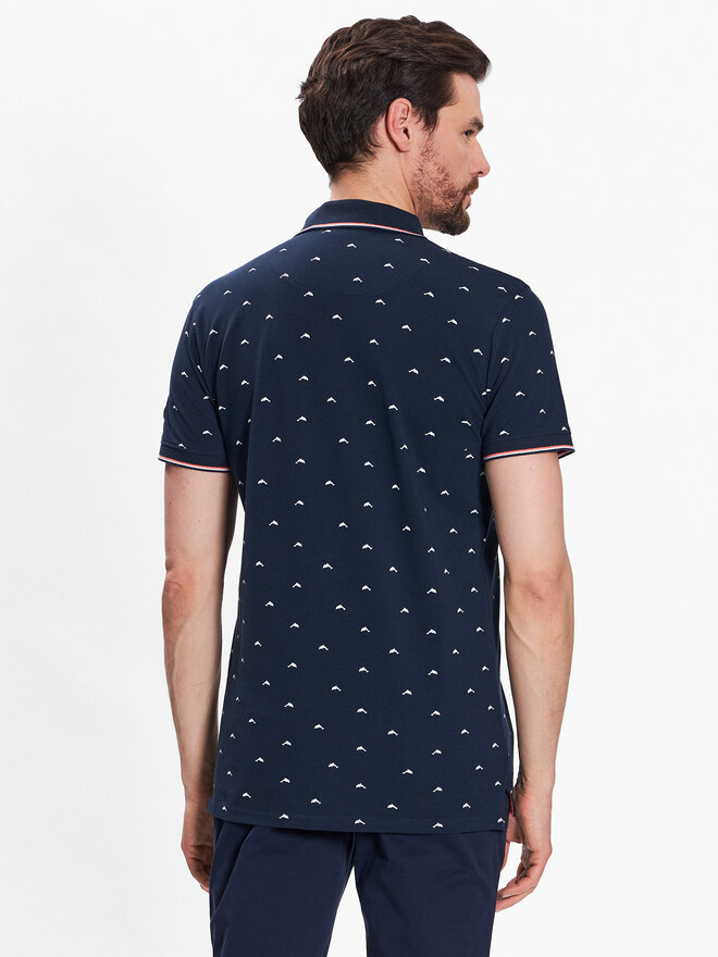 INDICODE INDICODE Polo Dolphin 40-948 Σκούρο μπλε Regular Fit