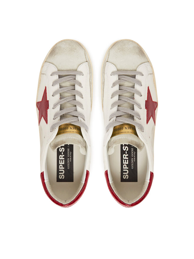 GOLDEN GOOSE Sneakersy GOLDEN GOOSE Super-Star Classic GWF00101.F006116.11350 Écru