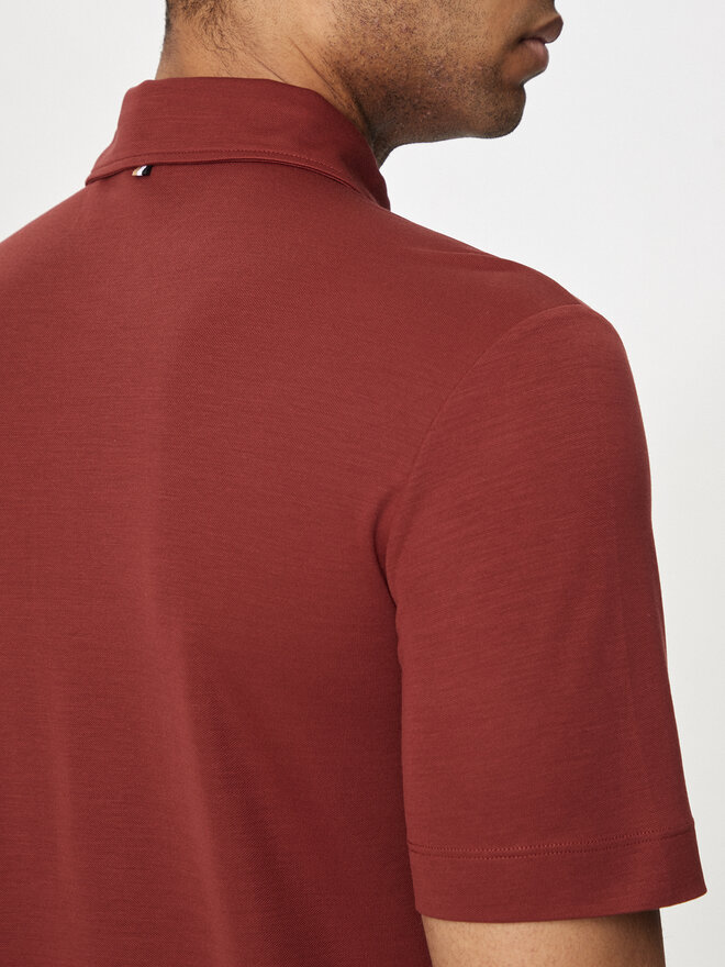 BOSS Boss Poloshirt Press 55 50508830 Rot Regular Fit
