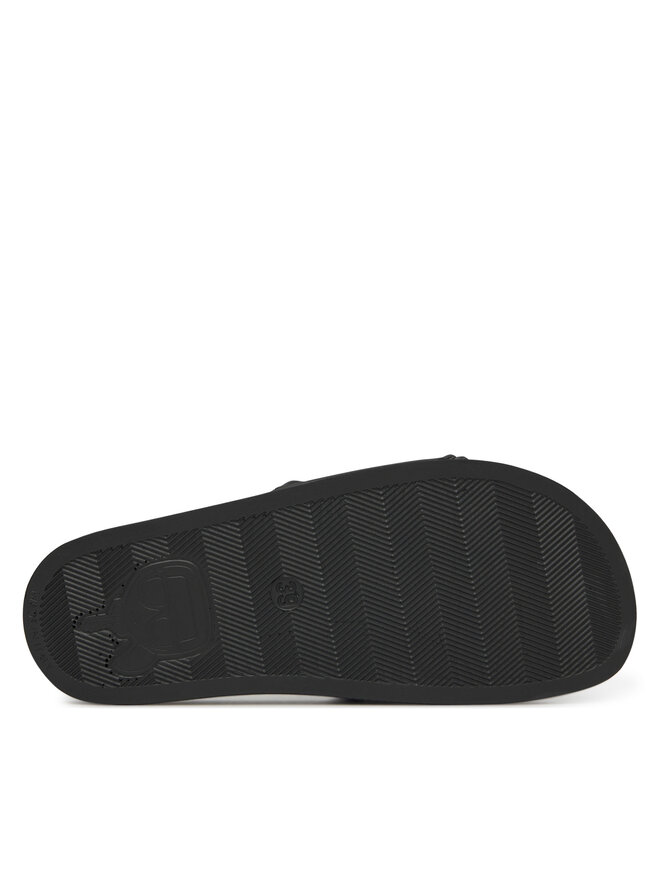 KARL LAGERFELD Şlapi KARL LAGERFELD Kondo 2.0 KL80919M Negru
